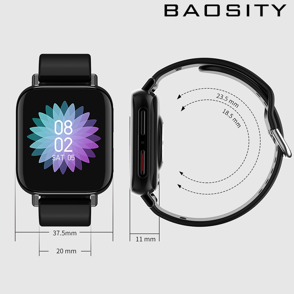 Đồng Hồ Thông Minh Đa Chức Năng Theo Dõi Sức Khoẻ Kiểu Dáng Thể Thao