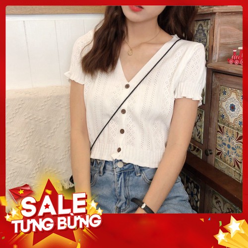 -HÀNG NHẬP KHẨU Áo Dệt Kim Tay Ngắn 🎀FREESHIP🎀 Giảm 5k nhập mã Áo croptop nữ len tăm Hàn Quốc Liên hệ mua hàng 084.20