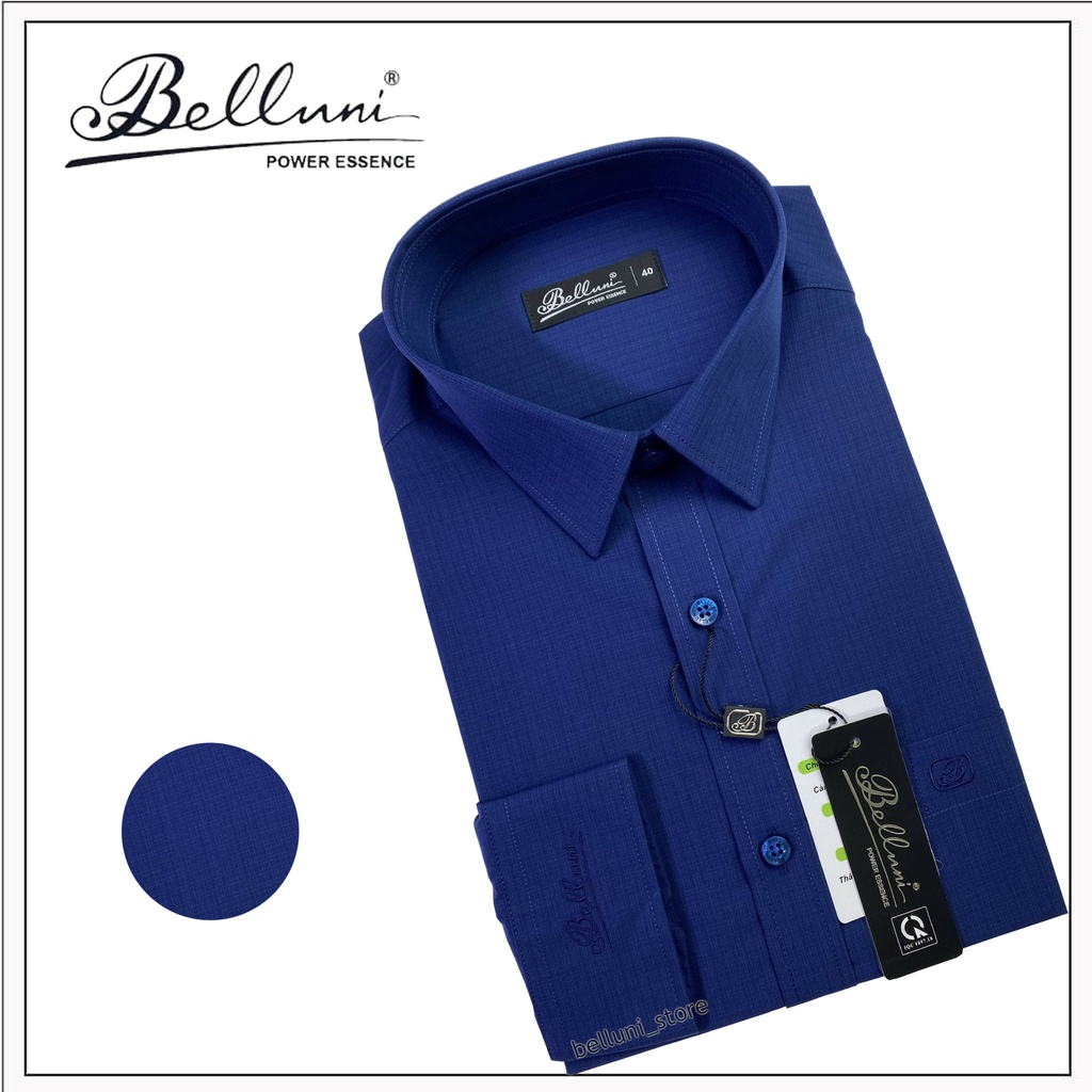 Áo Sơ mi nam dài tay Belluni chất Bamboo chống nhăn tự nhiên-ABD.BP.BE.150.B1
