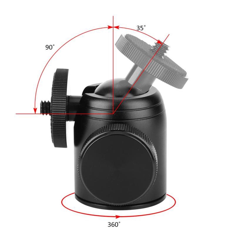 Khung nối máy chụp hình và chân đế chống rung K26 có thể xoay 360 độ đai ốc 1/4 inch