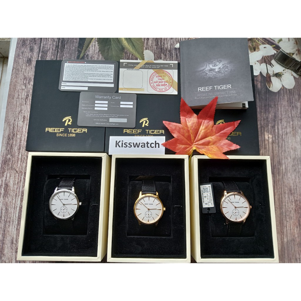 Đồng Hồ Chính Hãng Reef Tiger Classic Vintage Nam/Nữ