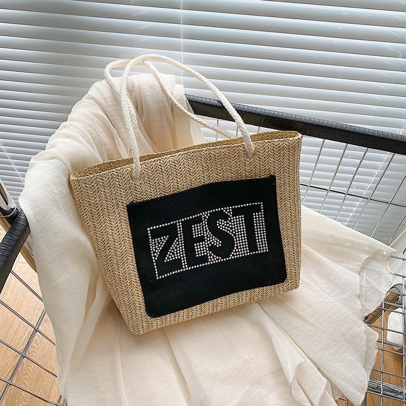 Túi Xách Đeo Vai Vải Lanh Cỡ Lớn Thời Trang Mùa Hè Mới 2022 NB00093