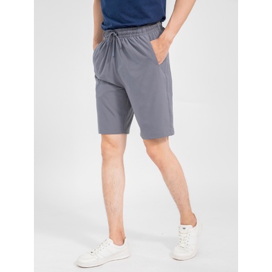 Quần Short Gió Cạp Chun ARISTINO ASO028S1 Vải Mềm Mát, Nhanh Khô, Không Nhăn