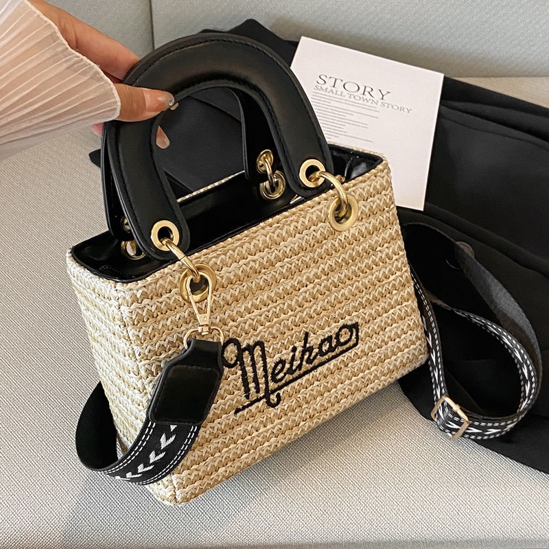 Túi Xách Đan Rơm Cao Cấp Phong Cách Mới Dành Cho Nữ