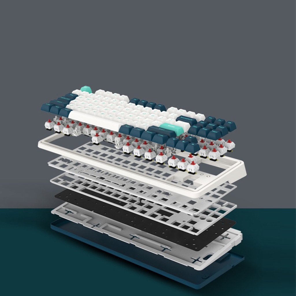 Bàn phím cơ không dây FL-Esports CMK87 CPM Metal Heart LED RGB 3 Mode  - BH 12 THÁNG CHÍNH HÃNG