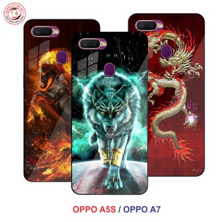 Ốp Lưng Kính OPPO A5S / OPPO A7/ OPPO A12 - in theo yêu cầu