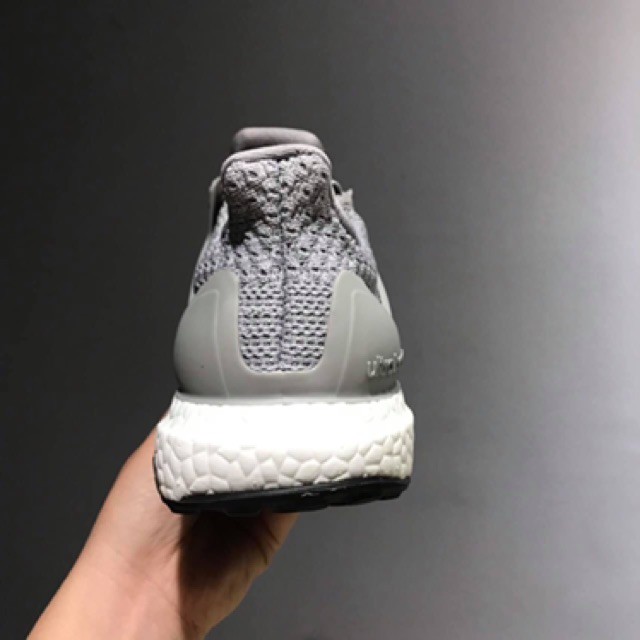 (Video cận cảnh) Giày thể thao sneaker ultra boost 4.0 xámo
