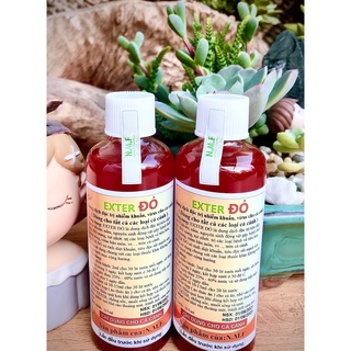 Exter Đỏ nội ký sinh trùng, nấm mang. Chai 115ml