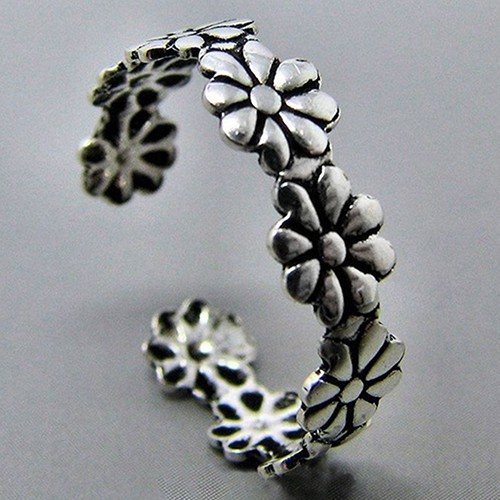 Móc Khóa Chữ BEA Chất Lượng Cao♏Set 2 Nhẫn Đeo Chân Thời Trang Đi Biển Cho Nữ