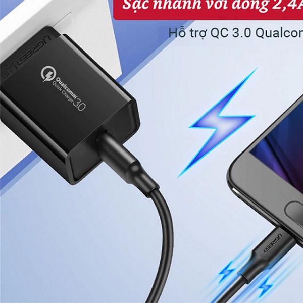 Cáp sạc USB 2.0 to Micro USB Ugreen 60134 60136 60137 60138 US289