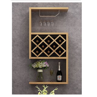 [Giá rẻ] Kệ để rượu treo tường cao 107cm BGK2045
