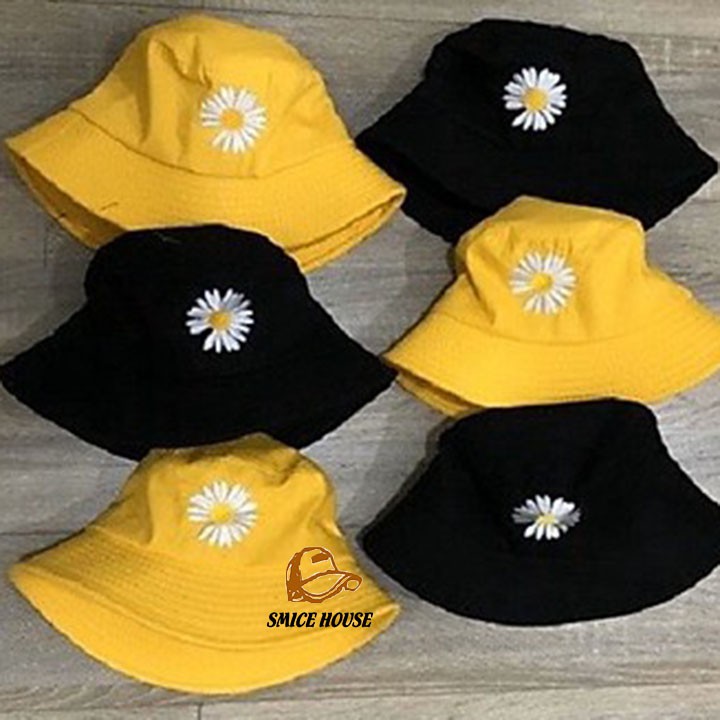 NÓN TAI BÈO HOA CÚC, MŨ BUCKET HAI MẶT