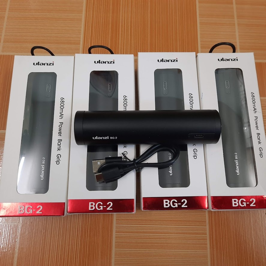 Sạc dự phòng gopro Ulanzi BG-2 dung lượng 6200mah có thể dùng cho máy ảnh, điện thoại di động và Osmo Pocket