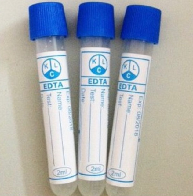 Bộ 100 Ống Nghiệm Chống Đông Máy Li Tâm