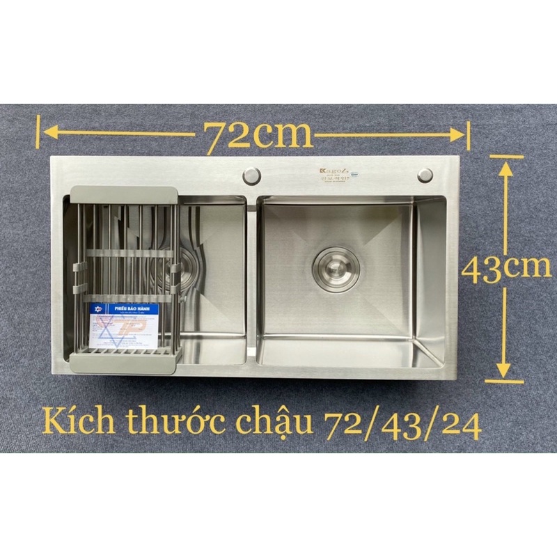 Chậu rửa bát inox 304 Kagol