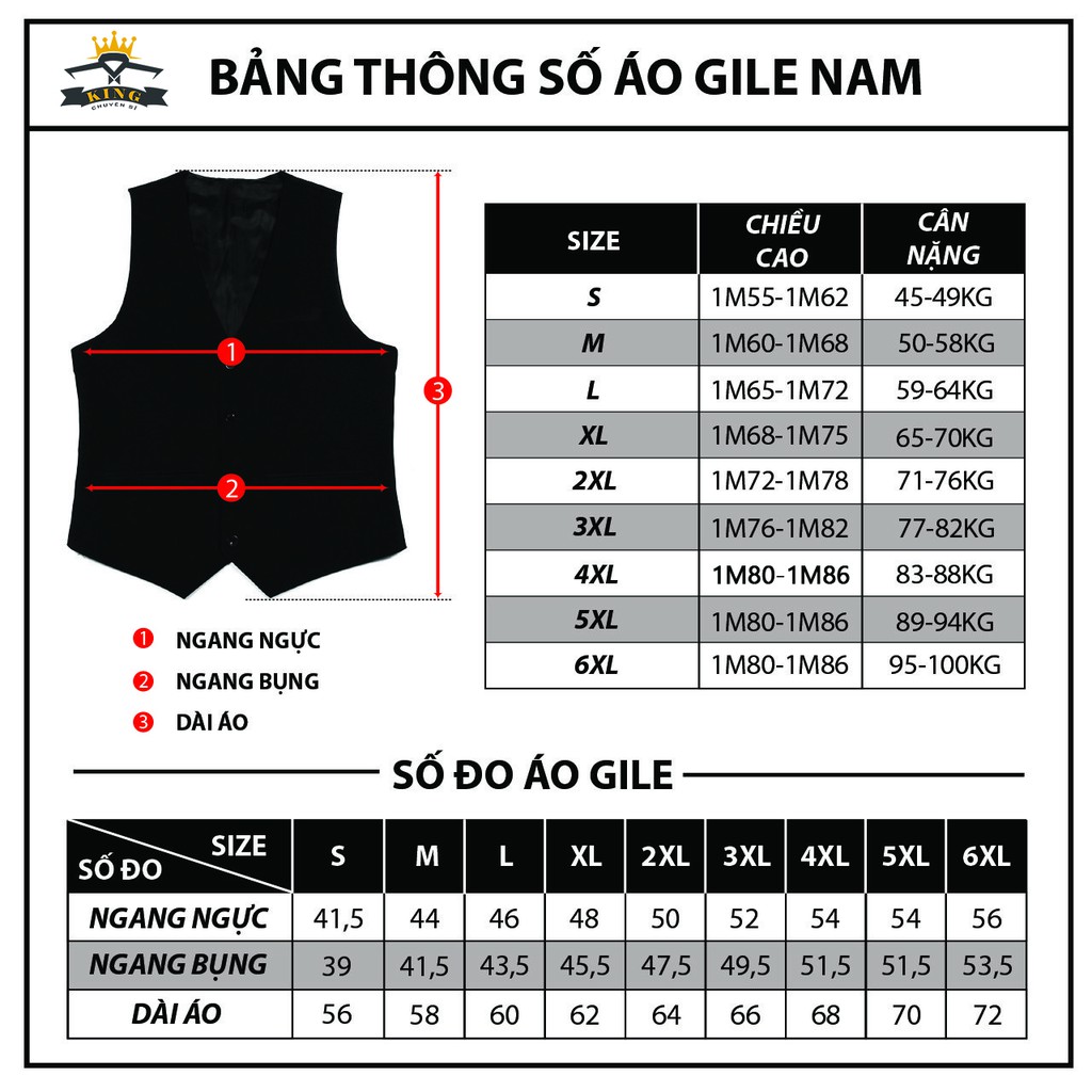 Áo Gile Nam KING Áo Ghile Nam Phối Vest, Vải Kaki Cao Cấp ( Z10 )