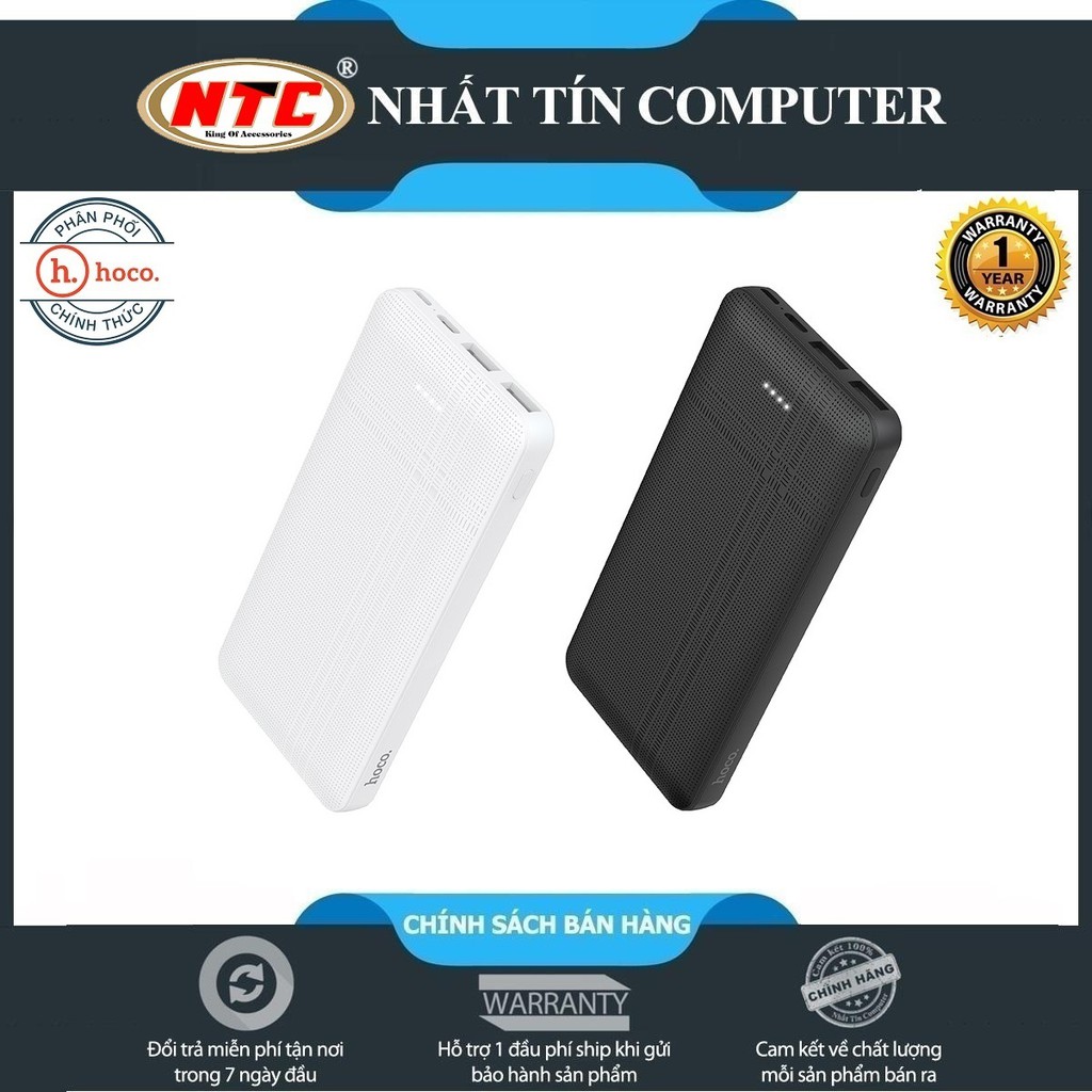 Pin sạc dự phòng Hoco J48 Nimble 10000mAh lõi Li-Polymer 2 cổng sạc Input/Output - Hàng chính hãng | WebRaoVat - webraovat.net.vn