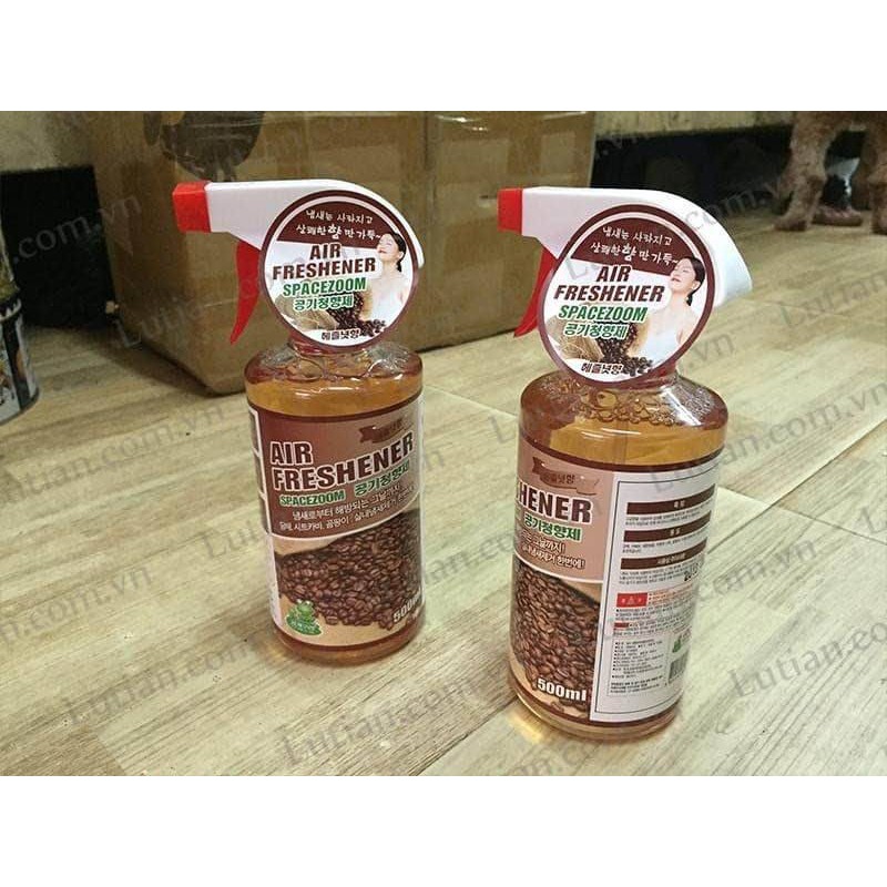 Chai xịt khử mùi cà phê
