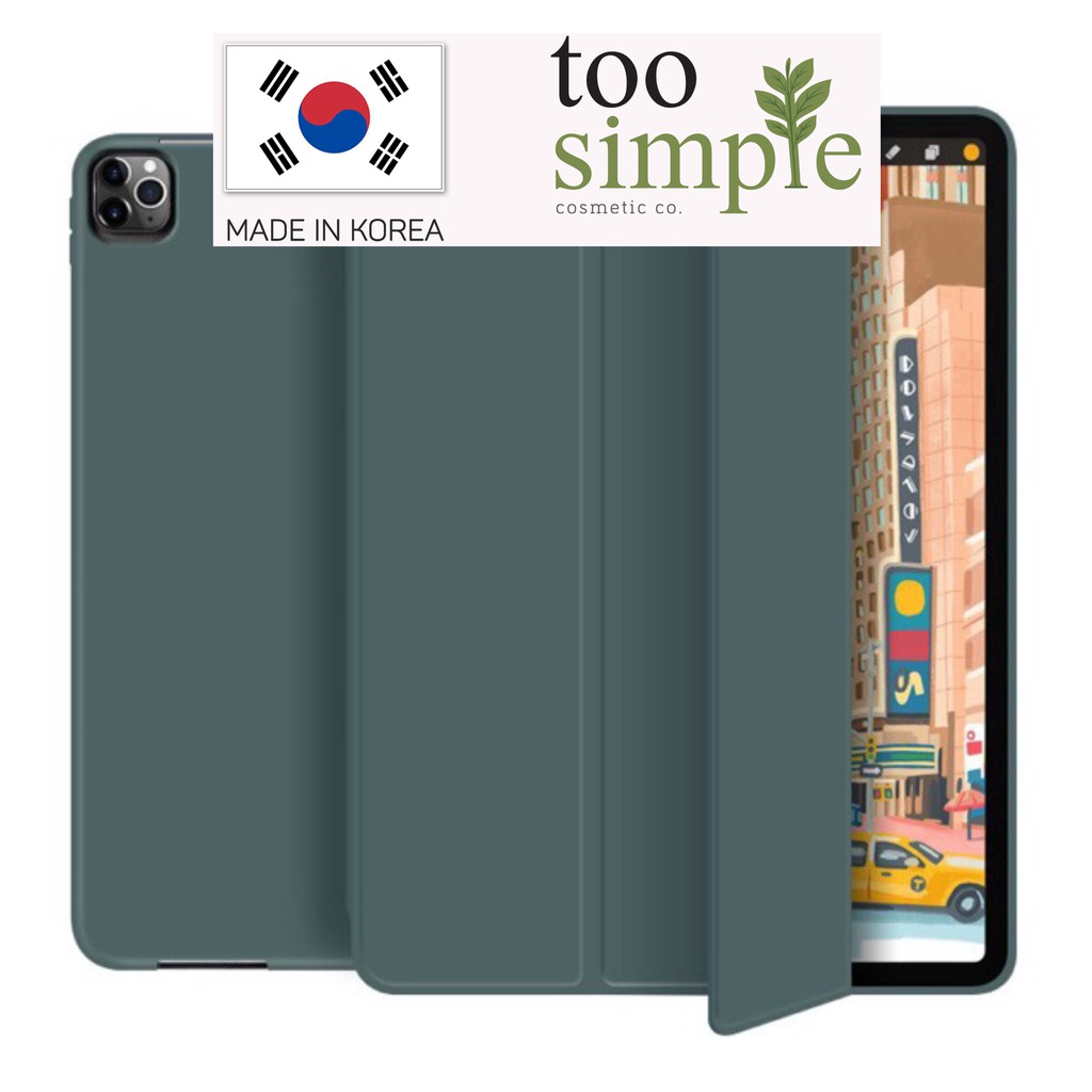 [Bản cao cấp] Bao da ipad siêu chống sốc Flip Cover case ốp lưng kèm khe đựng bút - 9.7/10.2/10.5 Pro 11/12.9 inch Air 4