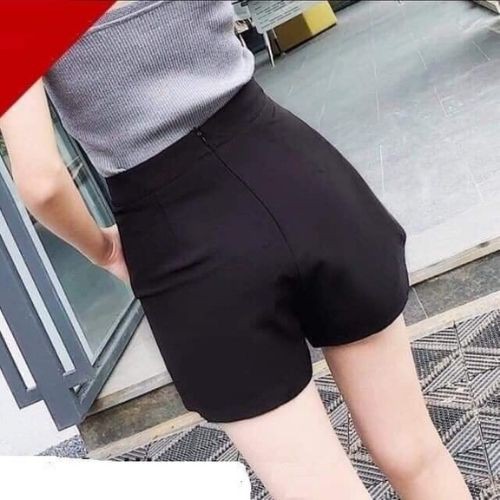 Quần Short Nữ Dáng A 🍀FRRESHIP🍀Quần Sooc Nữ Cạp Cao Tôn Dáng Vải Tuyết Mưa Cao Cấp | BigBuy360 - bigbuy360.vn
