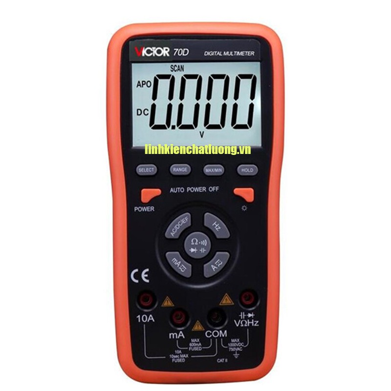 VC70D Đồng hồ vạn năng điện tử VICTOR
