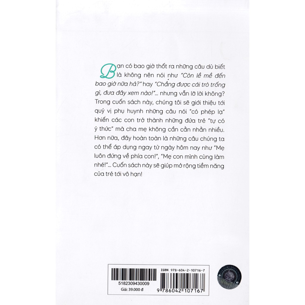 Sách - 90% Trẻ Thông Minh Nhờ Cách Trò Chuyện Đúng Đắn Của Cha Mẹ