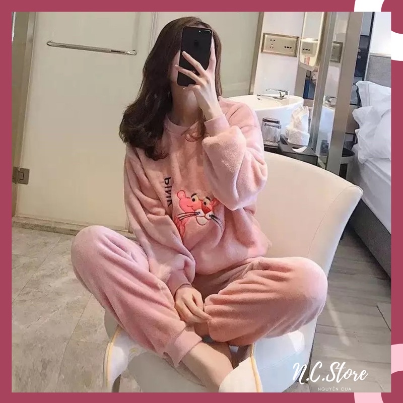 Bộ ngủ bông kute hàng Qc 💋 cao cấp 💋 ảnh thật