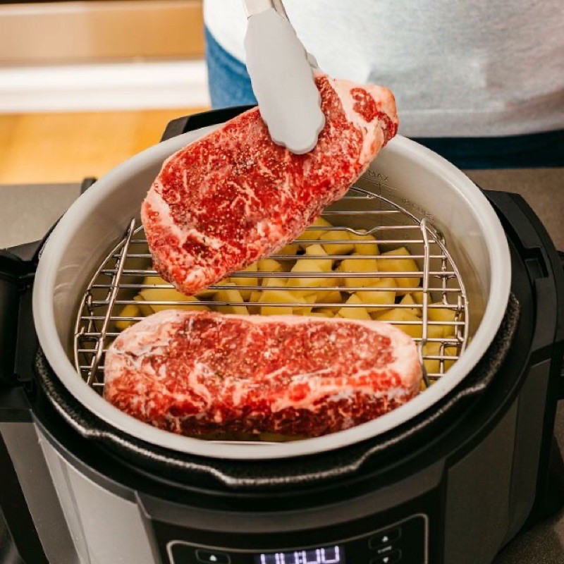Bếp đa năng Ninja Foodi  Tender-Crisp-Technology, màu đen Nồi nấu đa năng Ninja Foodi 11 trong 1, 6 l