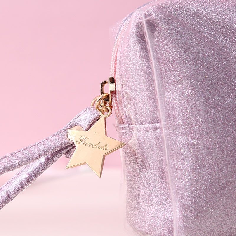 Túi Đựng Mỹ Phẩm Trong Suốt Tiện Lợi Cho Nữ