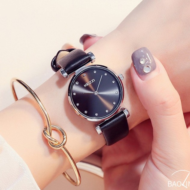 [Mã FAMAYFA2 giảm 10K đơn 50K] [HOT TREND] Đồng hồ nam nữ Kezzi 1646 dây da hàng chính hãng | BigBuy360 - bigbuy360.vn