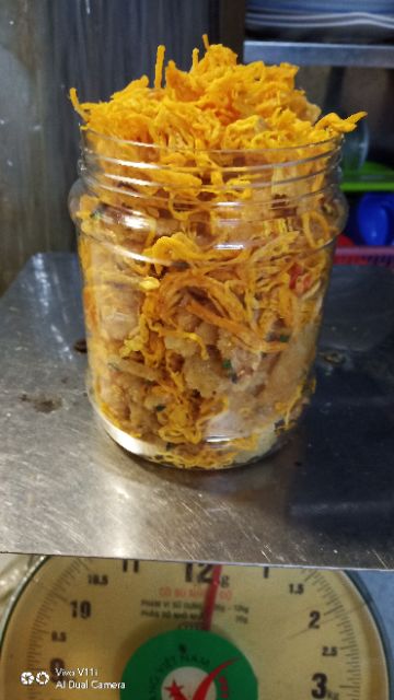 Hũ 300g CƠM CHÁY LẮC KHÔ GÀ LÁ CHANH hoặc BƠ TỎI