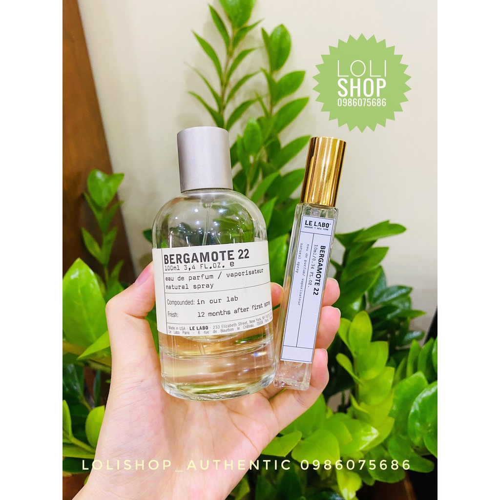 Le Labo Nước Hoa Le Labo Another 13 Bergamote 22 Rose 31 Santal 33 Lys 41 10ml 50ml 100ml