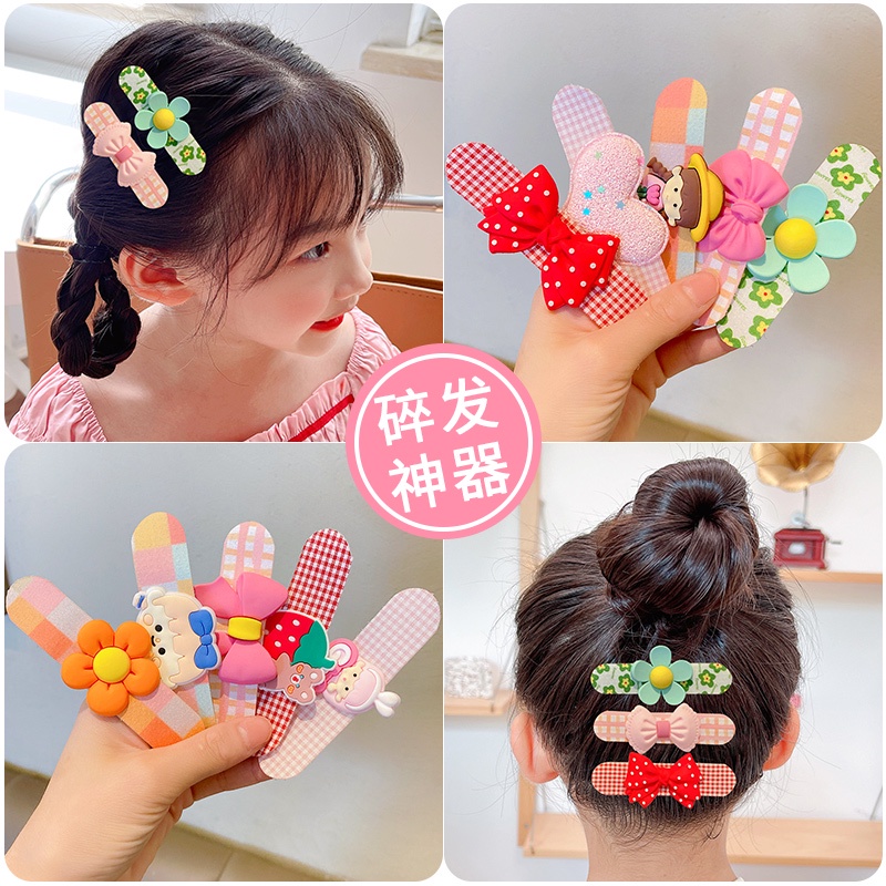 Kẹp Tóc Dán Dễ Thương Thời Trang Cho Bé Gái