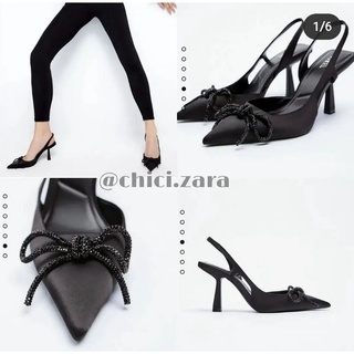 Giày cao gót nơ đính đá xuất xịn CHICI