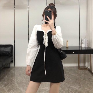 đầm đan ngực