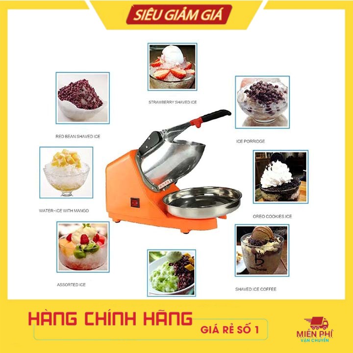 Máy Nghiền Đá Bào 2 Dao