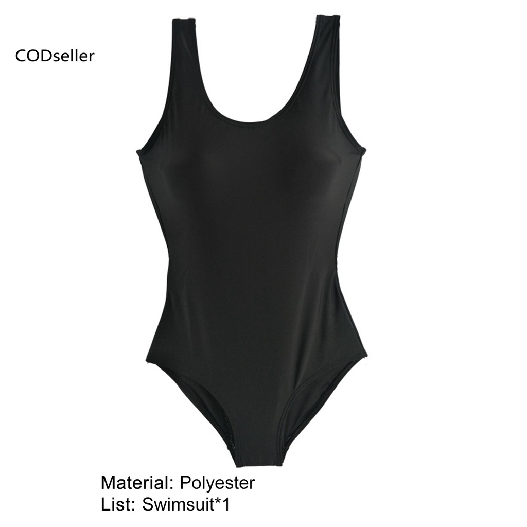 Bộ Đồ Bơi Một Mảnh Màu Đen Độ Co Giãn Cao Thời Trang Cho Nữ | BigBuy360 - bigbuy360.vn