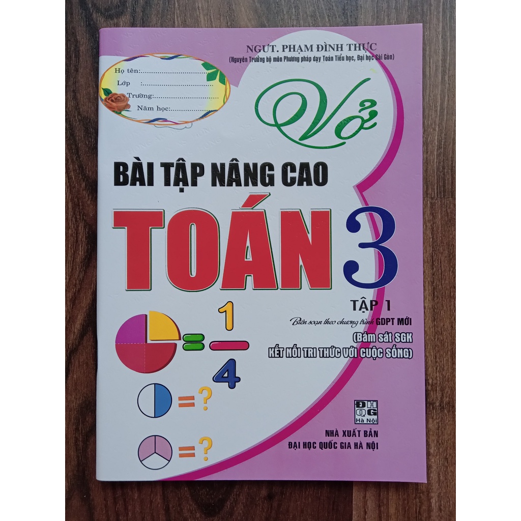 Sách -Combo Vở Bài Tập Nâng Cao Toán Lớp 3 tập 1 + tập 2