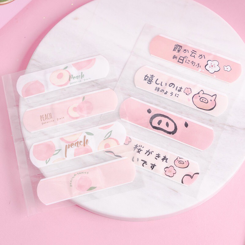 Set 4 Miếng Dán Vết Thương - Băng Gâu Cute - Băng Urgo Dán Vết Thương Kute - Băng Urgo Hoạt Hình Dễ Thương - MiuMiu Mart