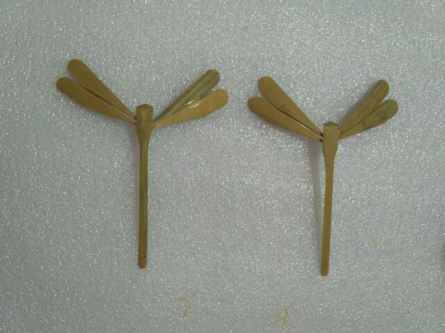 Combo chuồn tre mộc 10 con 12cm