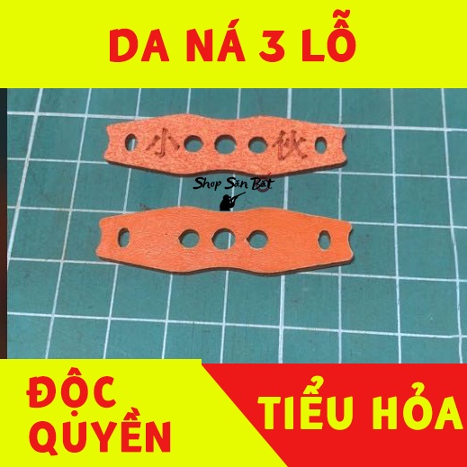 [Da Ná Tiểu Hỏa Cao Cấp] Da ná cao su có lỗ tăng tính ổn định của đường bi - Da mềm ôm bi siêu xịn