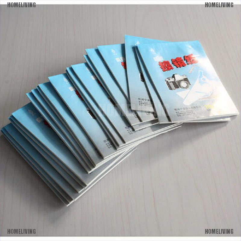 Set 1 Tờ 50 Tờ Giấy Lau Ống Kính Máy Ảnh