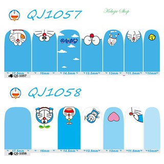 Dán móng siêu CUTE hoạt hình Doraemon siêu dễ thương