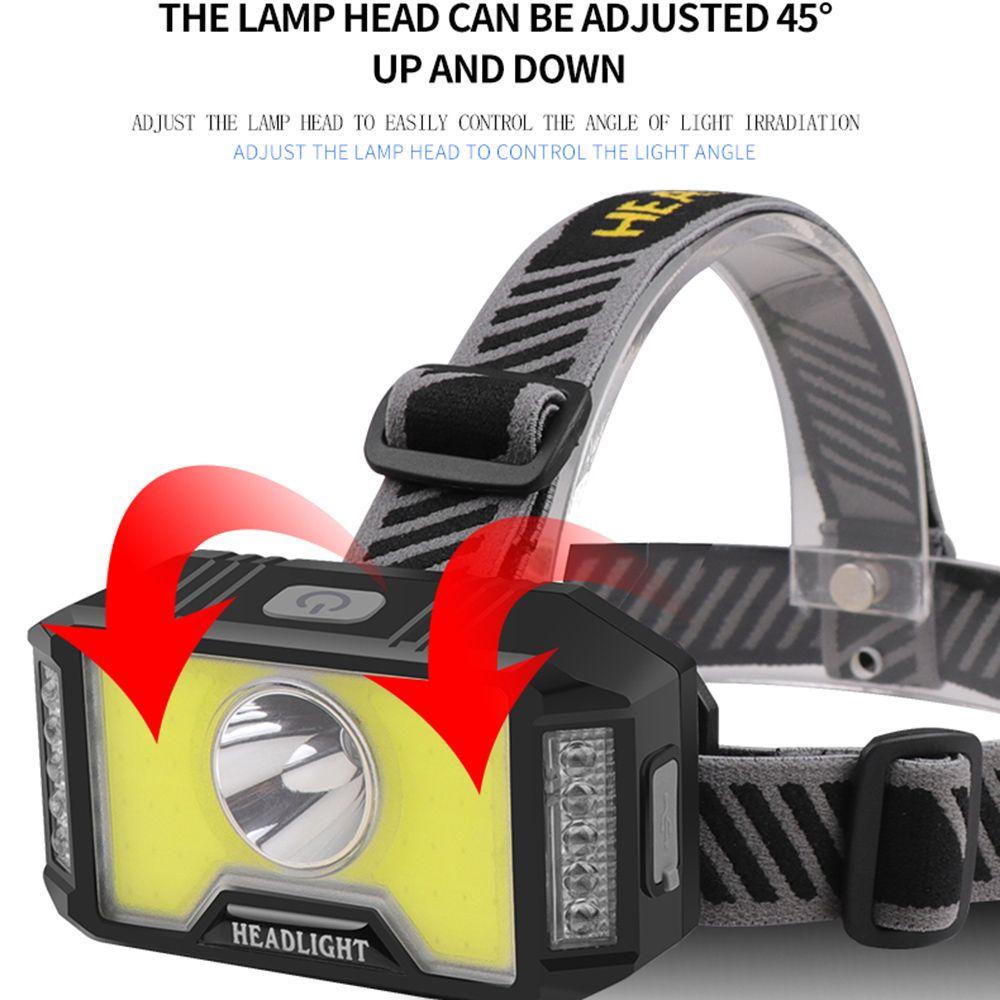 Đèn Pin T6 + COB Chuyên Dụng Cho Xe Đạp Leo Núi LAKAMIER