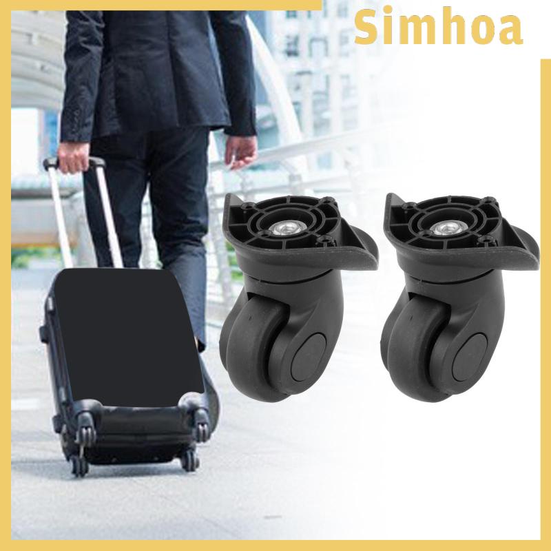 Bộ 2 Bánh Xe Thay Thế Chống Mòn Cho Vali Du Lịch