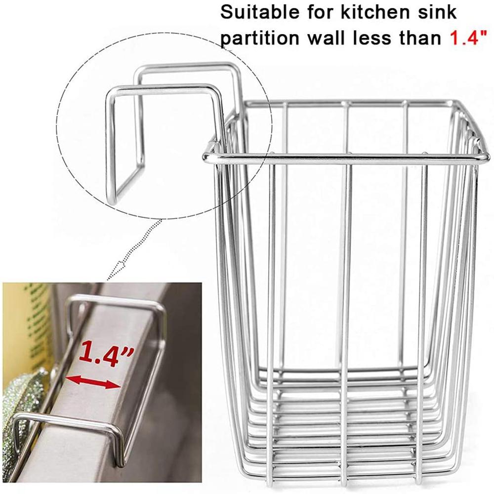 Giá Đỡ Bọt Biển Rửa Chén Gắn Bồn Rửa Siêu Bền Tiện Dụng