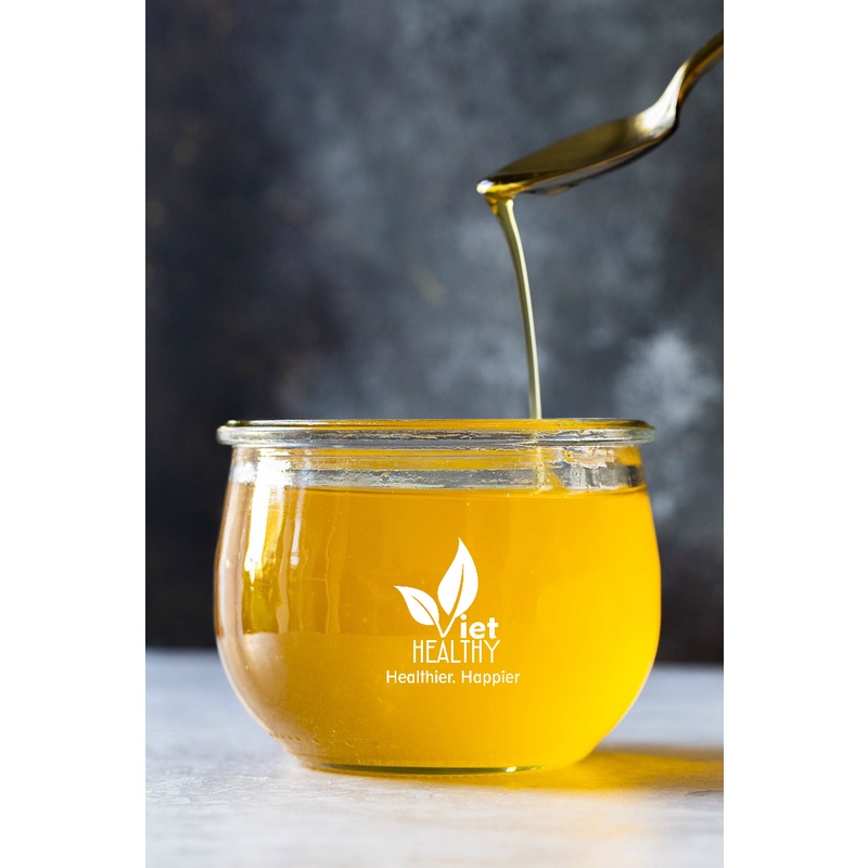 Dầu dừa Ghee Viet healthy 1000ml - Chất béo lành mạnh giàu vitamin A,D,K2,E