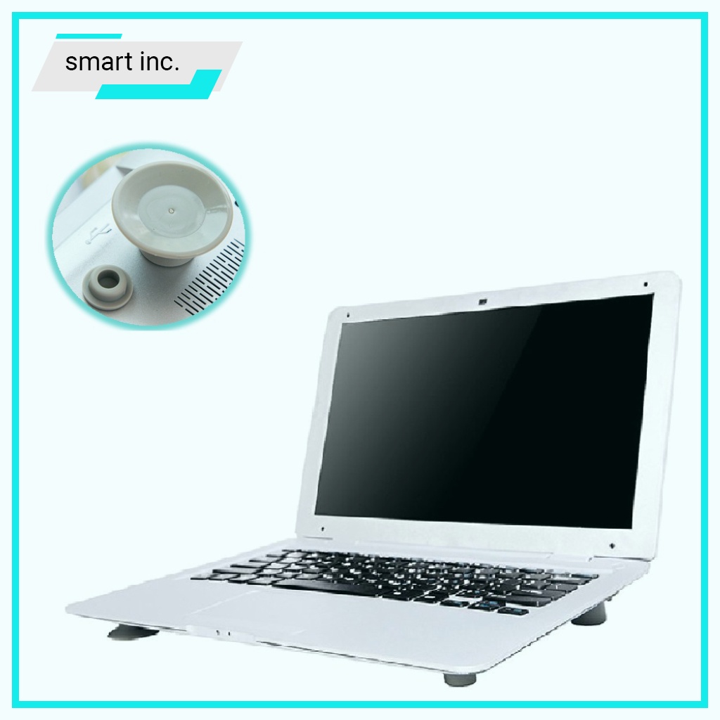 Đế Làm Mát Laptop Macbook Giá Đỡ Tản Nhiệt Cao Su Chịu Lực