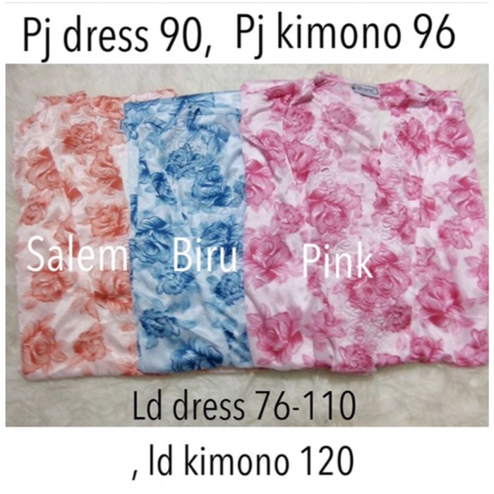 Bộ Đồ Ngủ Kimono Vải Cotton Cp Tsum 04 Blu J8M2 Phong Cách Nhật Bản Cho Nữ