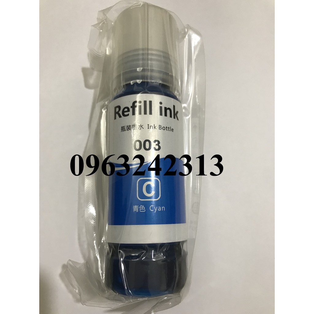 MÀU XANH - Mực Refill Epson L3110/ L3150/L1110/L4150